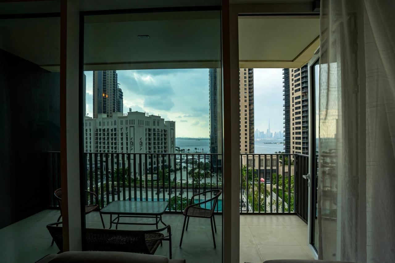 3Br Haven With Burj Views By Magnoliasvhr Aparthotel Dubai Exterior photo
