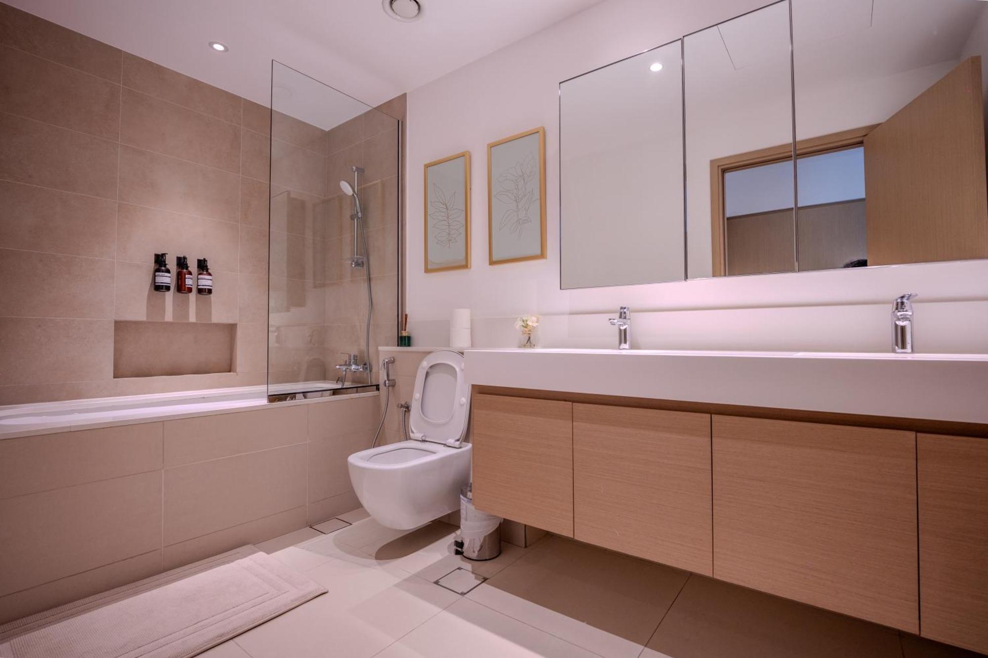 3Br Haven With Burj Views By Magnoliasvhr Aparthotel Dubai Exterior photo