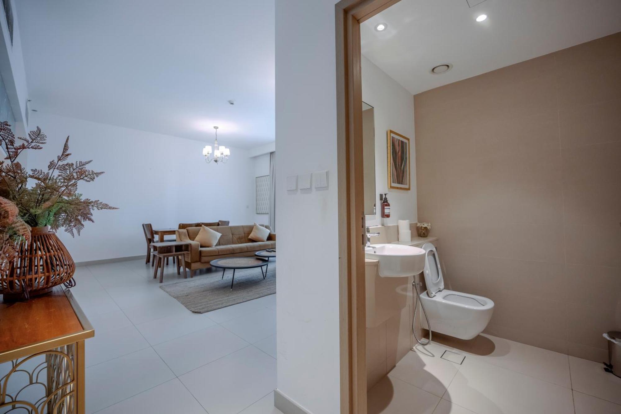 3Br Haven With Burj Views By Magnoliasvhr Aparthotel Dubai Exterior photo